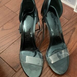 Express Glossy Black Women's Heels